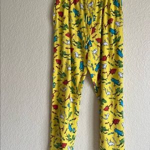 Dr. Seuss pajama pants.